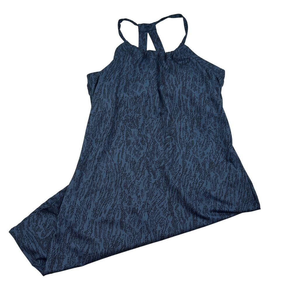Eddie Bauer Soft Stretchy Abstract Print Activewear Casual Dress Women's Size M